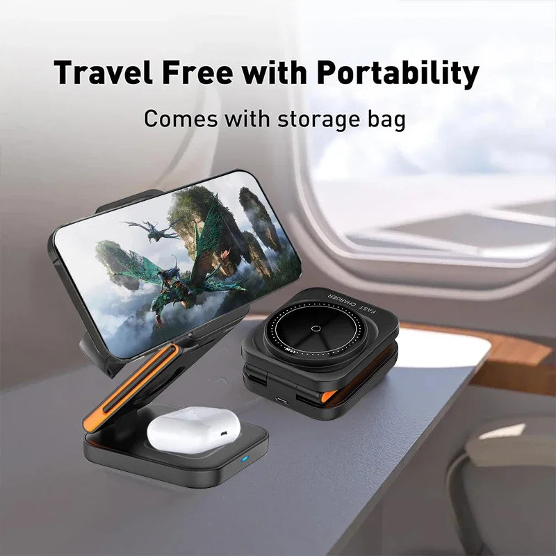 3-in-1  Wireless Charging Station