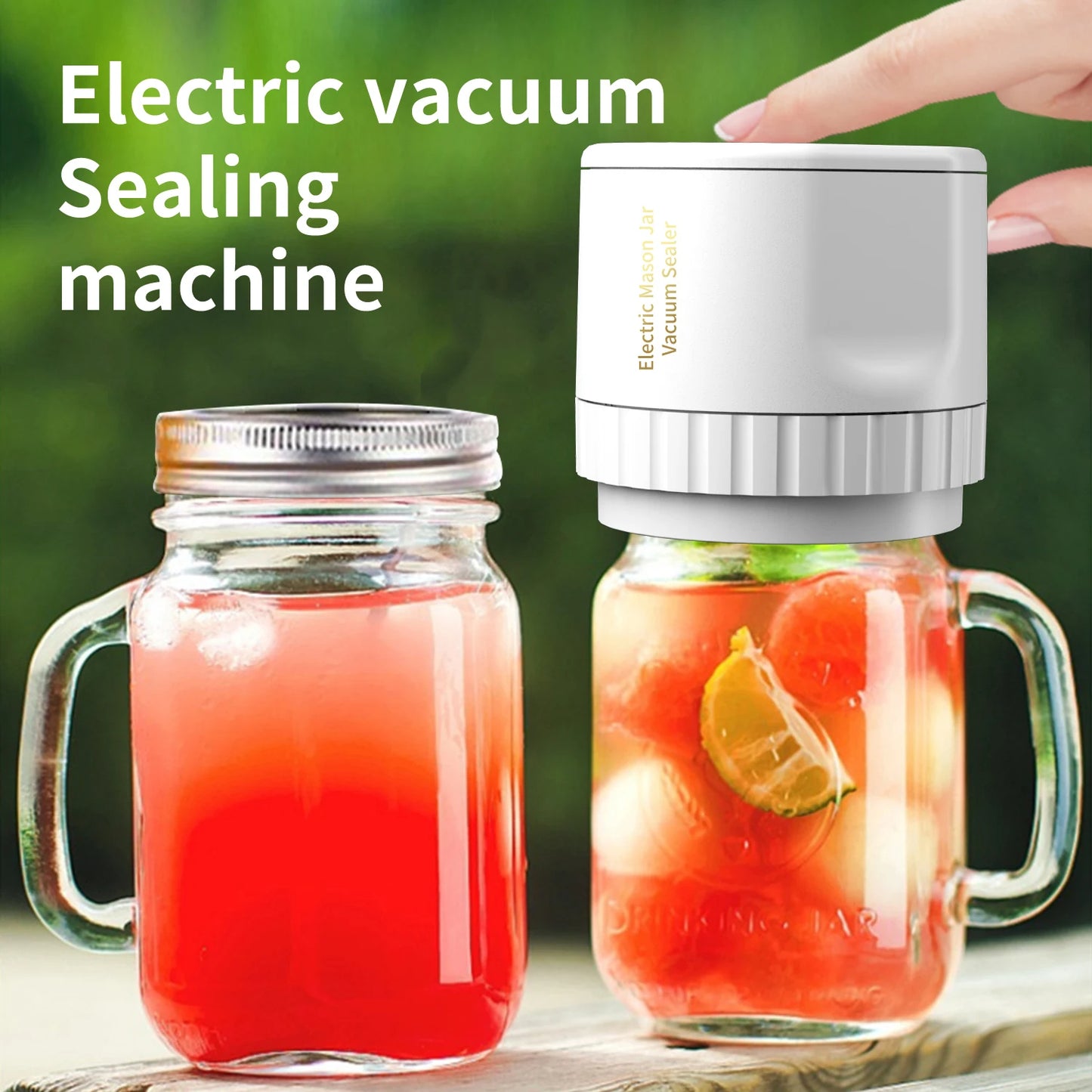 FreshKeeper™ Vacuum Jar Sealer