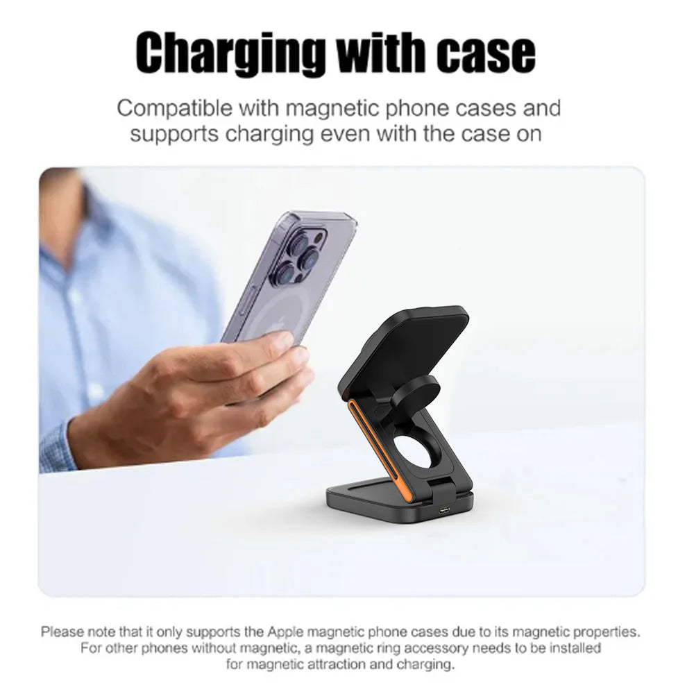 3-in-1  Wireless Charging Station