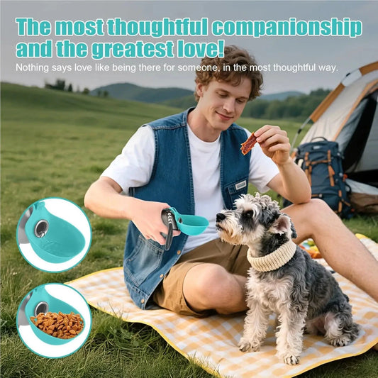 Travel Pet Water Bottle – Leak-Proof Hydration for Dogs & Cats