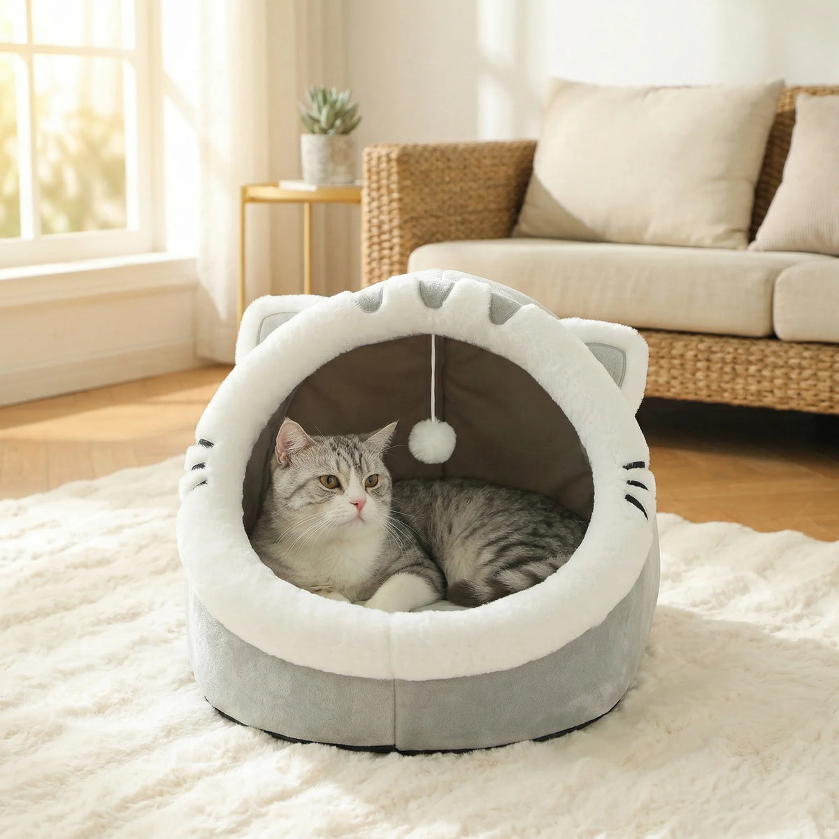 The Comfort Cave™Deep Sleep Pet Bed