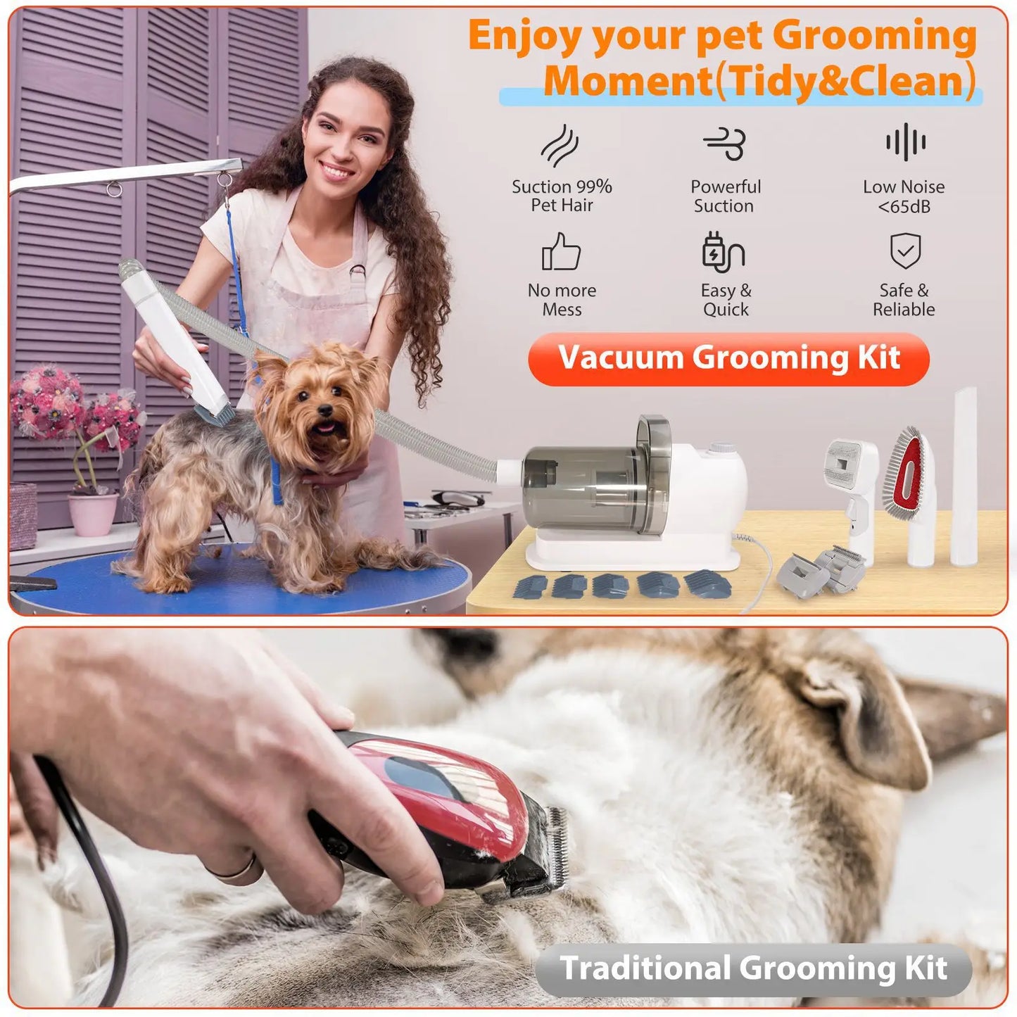 PawVac™ – Professional Pet Grooming At Home