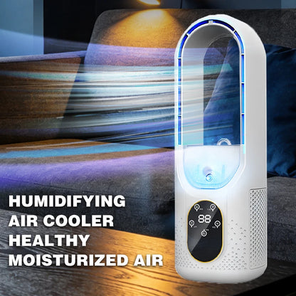 GlowWind™ Bladeless Fan with LED Light