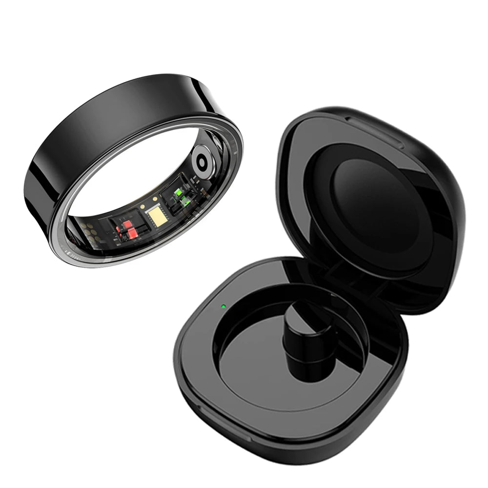 2026 Smart Ring R09 5ATM Waterproof Smartring for Men Women Heart Rate Skin Temperature Monitor Fitness Tracker For Android iOS