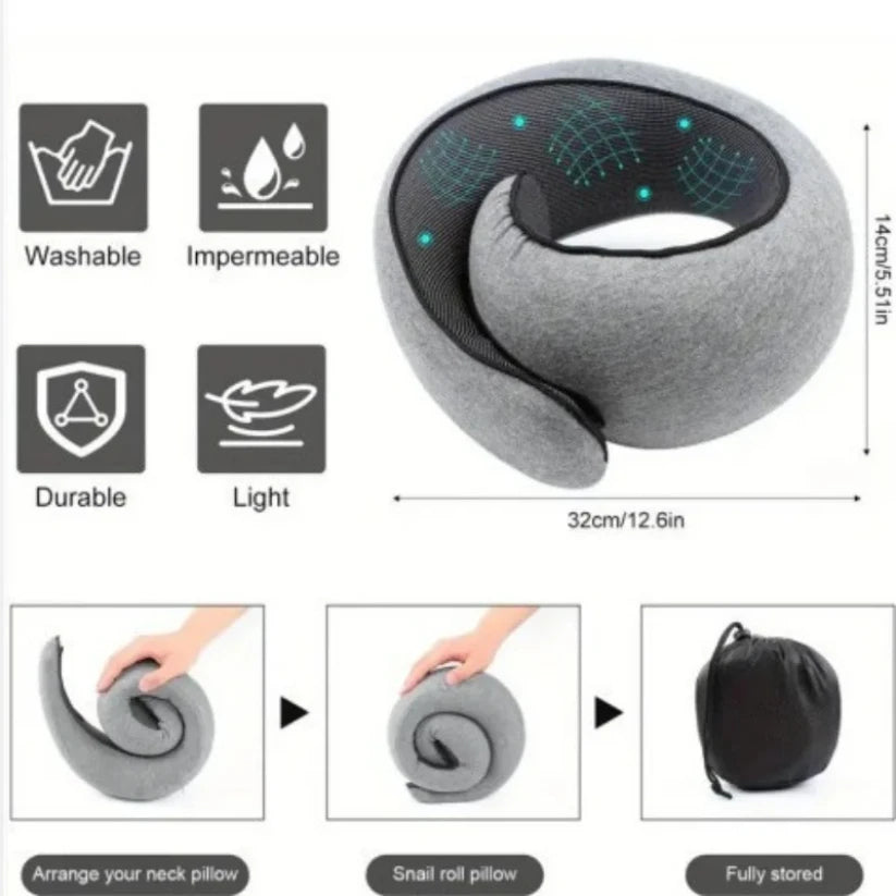 NeckNest Pro™Travel Neck Pillow