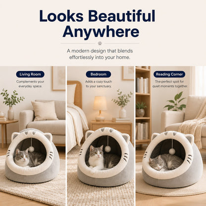 The Comfort Cave™Deep Sleep Pet Bed