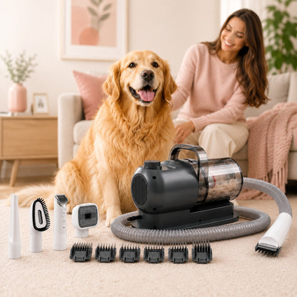 PawVac™ – Professional Pet Grooming Kit
