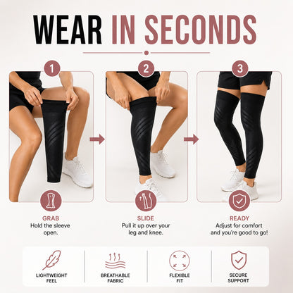 IronFlex™ – Elite Performance Sleeve For Legs & Knee