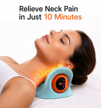 SpineEase™ Cervical Neck Stretcher & Heated EMS Massage Device