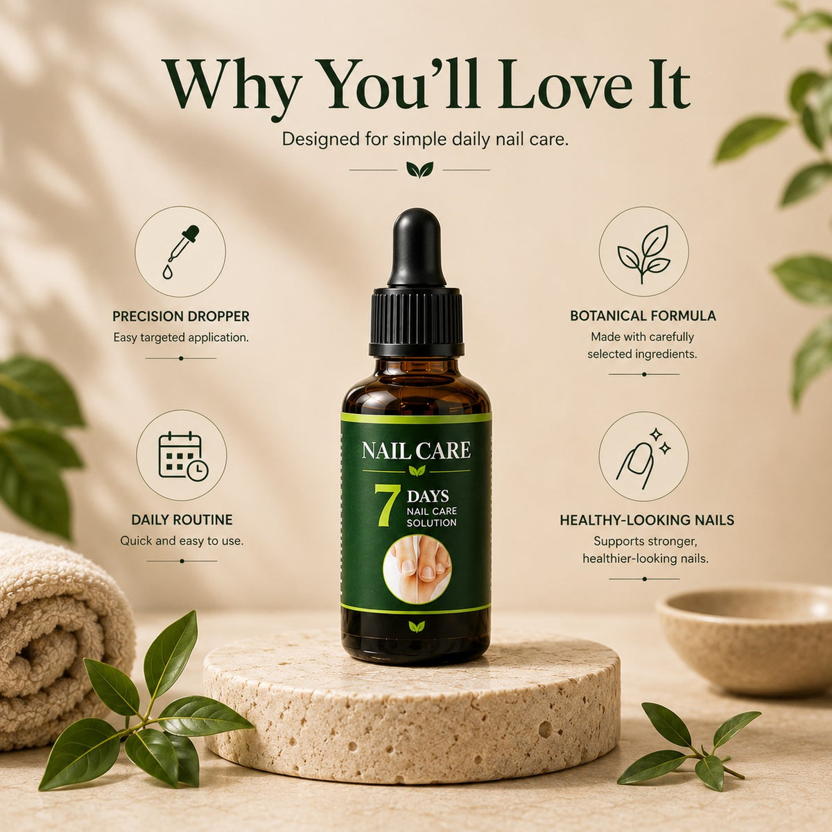 Nail Care ™ Intensive Repair serum For Nail Strength and Growth