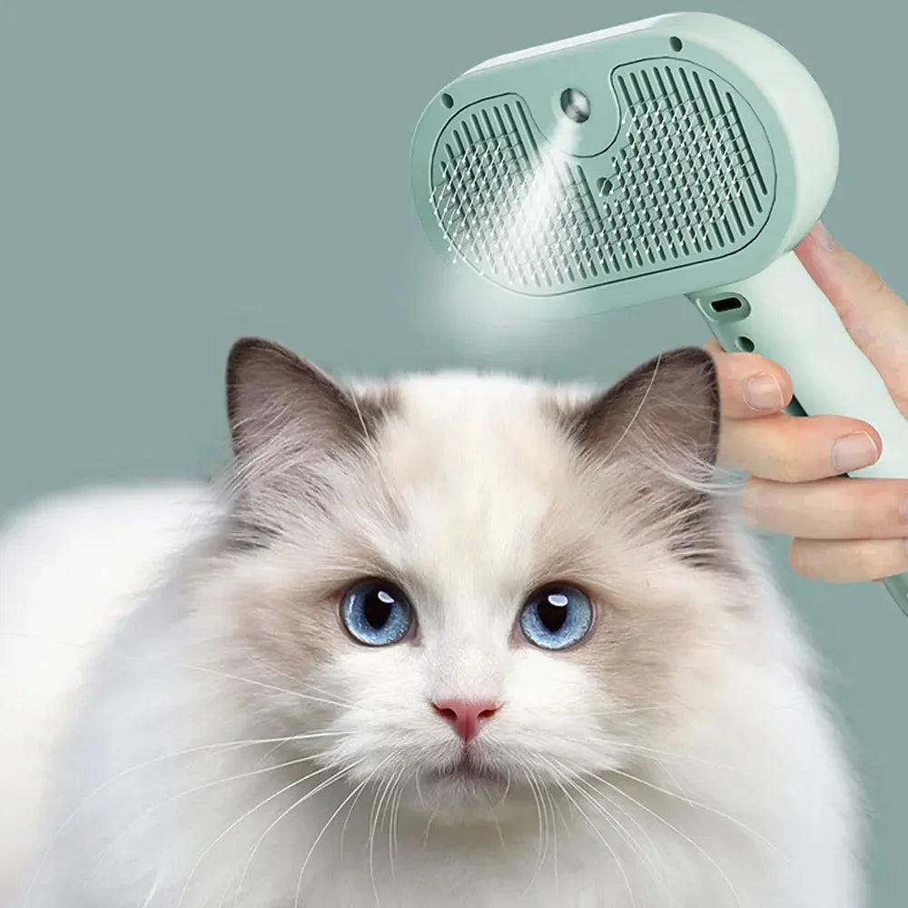 Pet Hair Comb with Spray